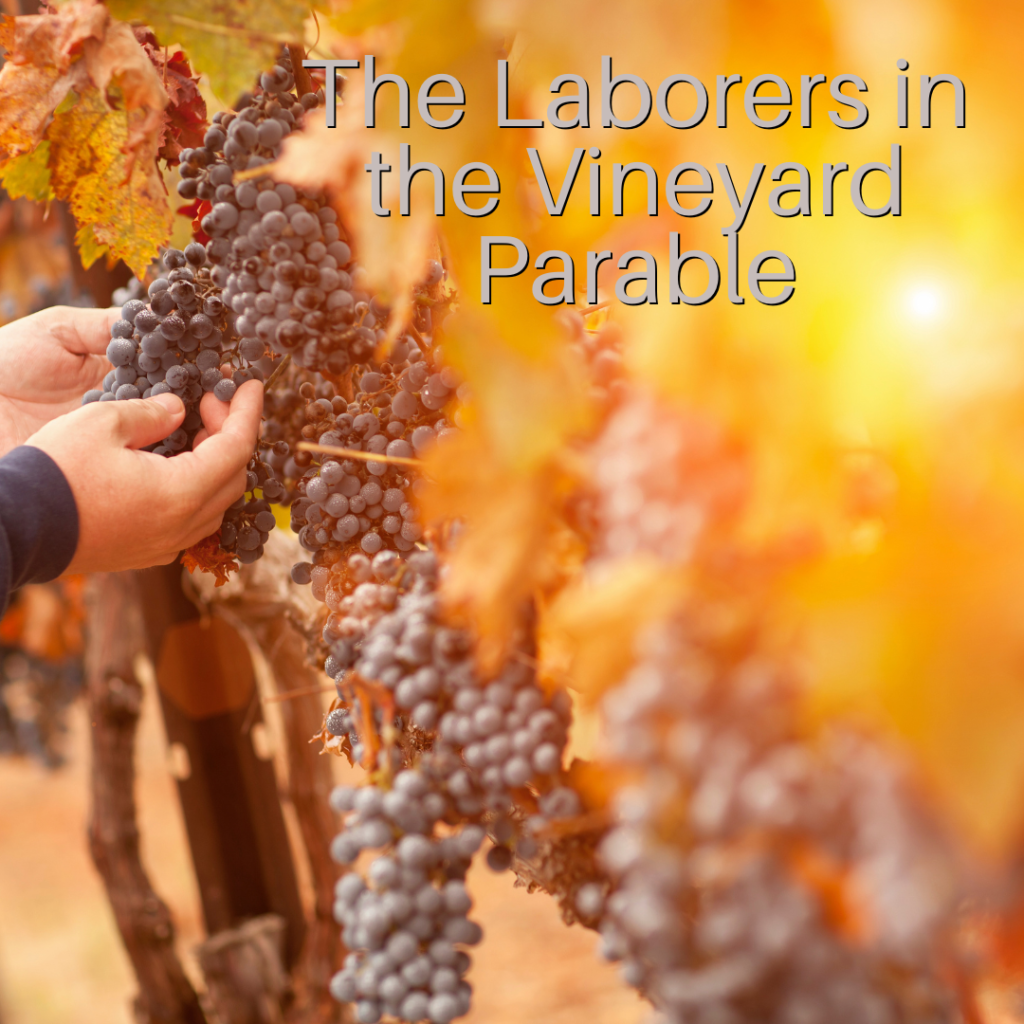 The Laborers in the Vineyard Parable get reward